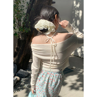 Rose halter Top