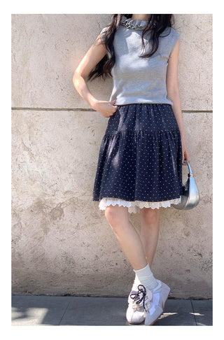 Lace vest top 01