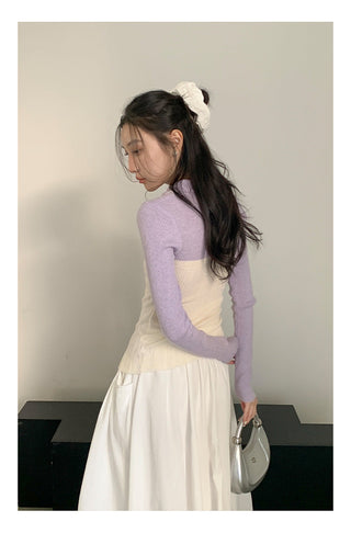 Sweet bow knit Top