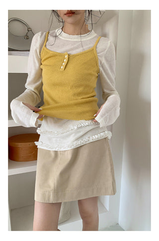Cloud pure knit Top