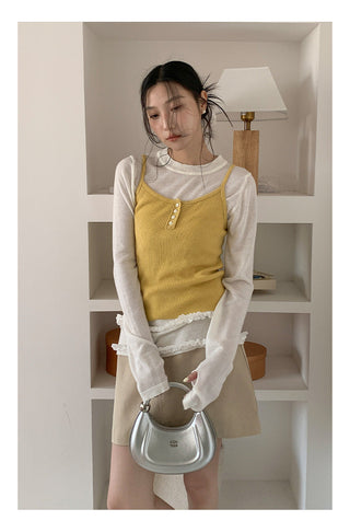 Cloud pure knit Top