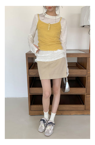Cloud pure knit Top