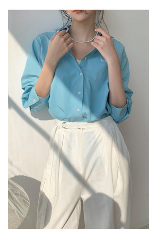 Wide-leg suit pants