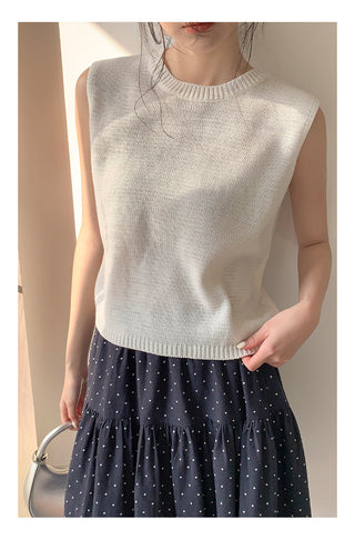 Lace back tank
