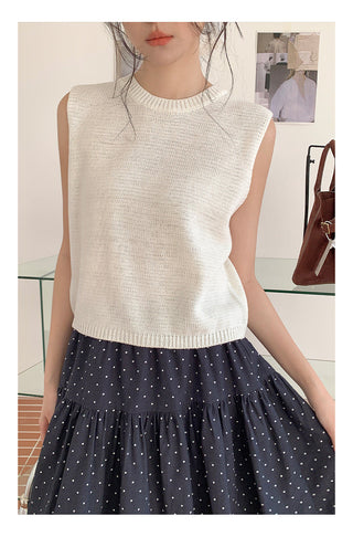 Lace back tank