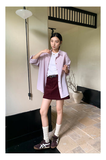 Cotton basic shirt