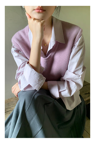 Cotton basic shirt
