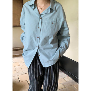 Cotton basic shirt