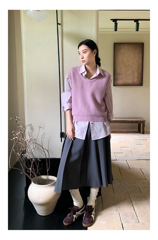 Cotton basic shirt