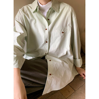 Cotton basic shirt