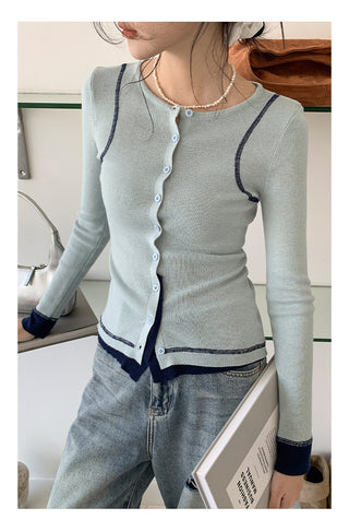Mountain knit top