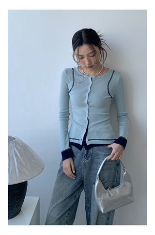Mountain knit top