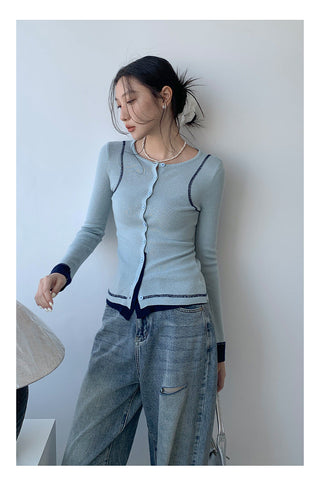 Mountain knit top
