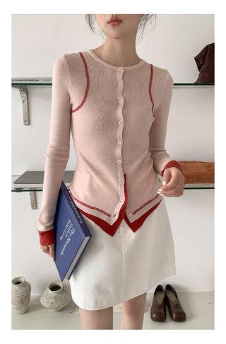 Mountain knit top