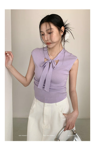 Lace-up waistcoat