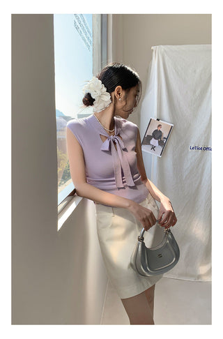 Lace-up waistcoat