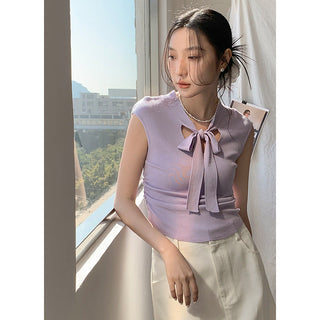 Lace-up waistcoat