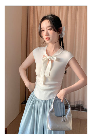 Lace-up waistcoat