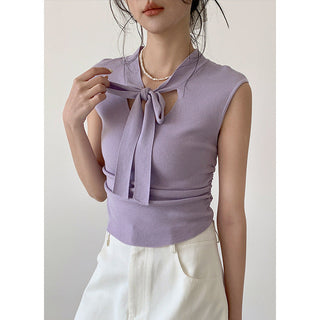 Lace-up waistcoat