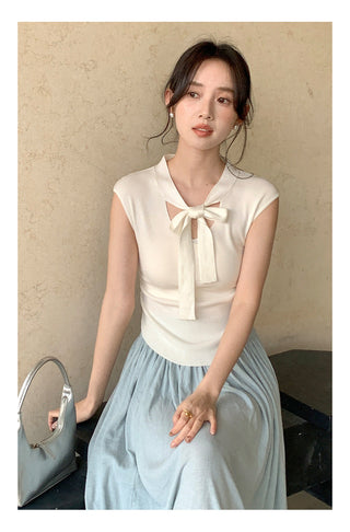 Lace-up waistcoat