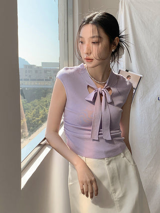Lace-up waistcoat