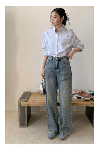 Vintage ripped jeans