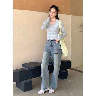 Vintage ripped jeans