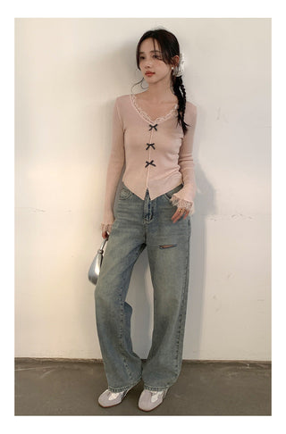 Vintage ripped jeans