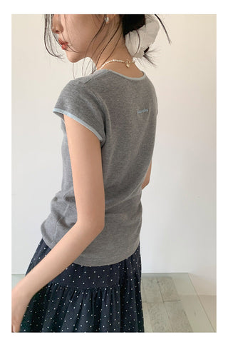 Embroidery fly sleeve