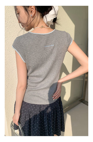 Embroidery fly sleeve