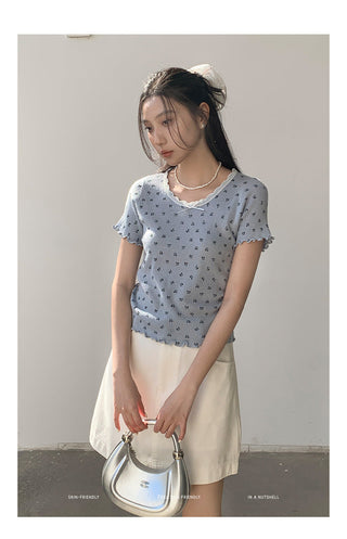 Vintage bow Top