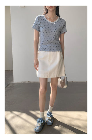 Vintage bow Top