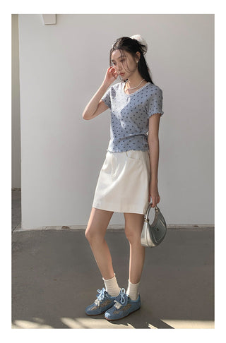 Vintage bow Top