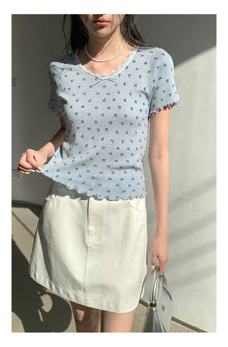 Vintage bow Top