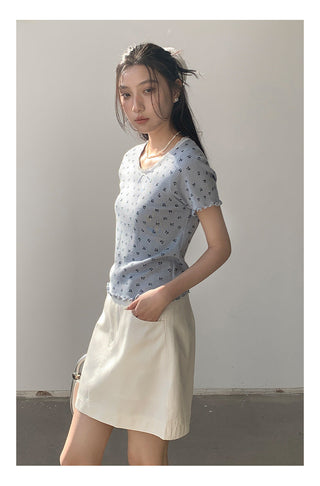 Vintage bow Top