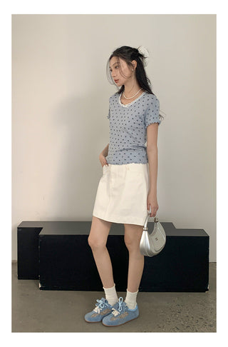 Vintage bow Top