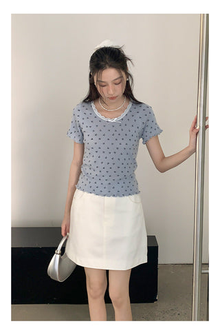 Vintage bow Top