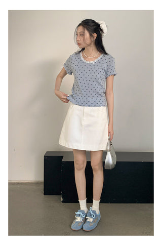 Vintage bow Top