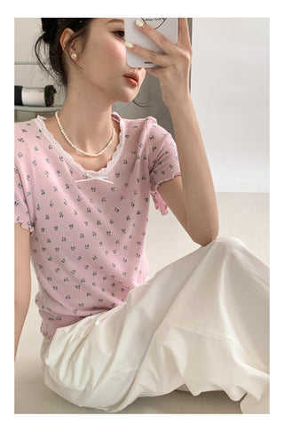 Vintage bow Top
