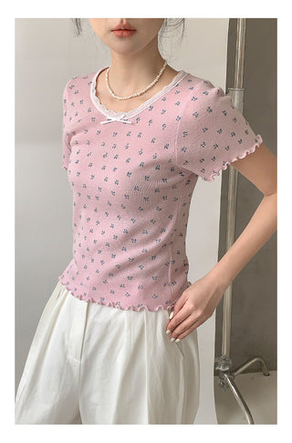 Vintage bow Top