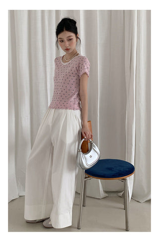 Vintage bow Top