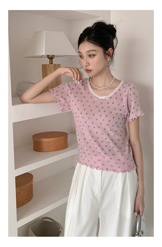 Vintage bow Top