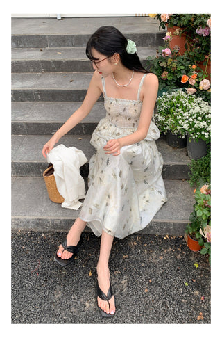 Tencel sling dress