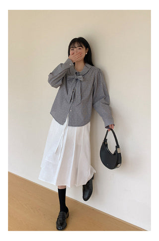 New Pleated skirt