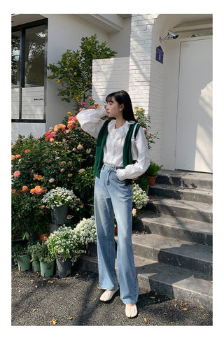 Wool sleeveless vest