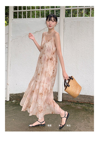 Ink painting dress