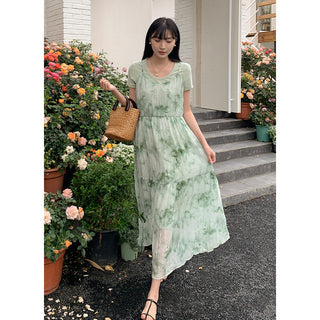 Ink painting dress