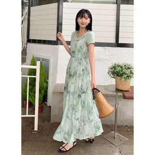 Ink painting dress