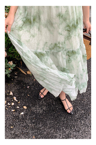 Ink painting dress