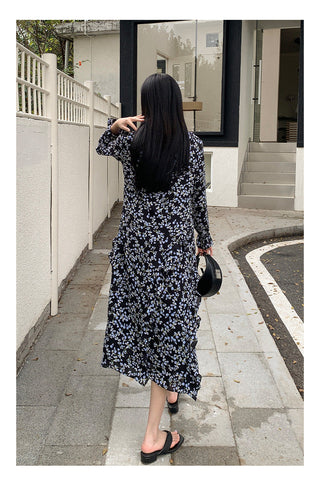 French bell sleeve Dress